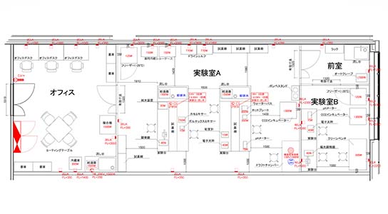 理化学商社だからこそできる「正確」な諸元作成・レイアウト作成